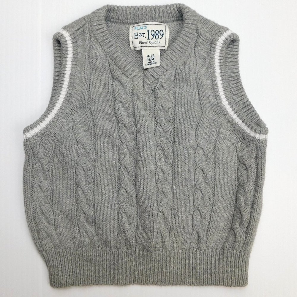 The Children's Place Boys 9-12 Months Sweater Vest